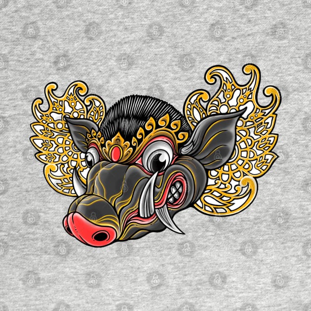 Balinese Barong bangkung by DMD Art Studio